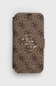 brązowy Guess Etui na telefon iPhone 13 Unisex