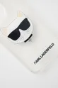 Karl Lagerfeld Etui na telefon iPhone 13 Pro KLHCP13LCTR transparentny