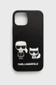 crna Etui za telefon Karl Lagerfeld iPhone 13 Mini Unisex