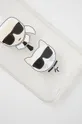 Θήκη κινητού Karl Lagerfeld iPhone 13 Pro ασημί