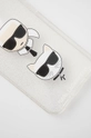 Karl Lagerfeld etui za telefon iPhone 13 Pro srebrna