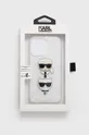 Karl Lagerfeld Etui na telefon iPhone 13 Pro KLHCP13LKCTUGLS Materiał syntetyczny