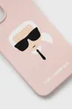 Θήκη κινητού Karl Lagerfeld iPhone 13 Pro Max ροζ