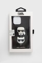 Kiegészítők Karl Lagerfeld iPhone 13 Pro Max telefon tok KLHCP13XSAKICKCBK fekete