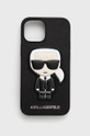 μαύρο Θήκη κινητού Karl Lagerfeld iPhone 13 Mini Unisex