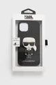 Karl Lagerfeld Etui na telefon iPhone 13 KLHCP13MOKPK Materiał syntetyczny