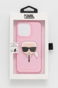 Etui za telefon Karl Lagerfeld iPhone 13 Pro  Sintetički materijal