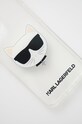 Кейс за телефон Karl Lagerfeld iPhone 13 Mini KLHCP13SCTR KLHCP13SCTR прозрачен AA00