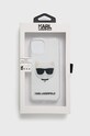 Akcesoria Karl Lagerfeld Etui na telefon iPhone 13 Mini KLHCP13SCTR KLHCP13SCTR transparentny