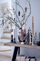 Salon i sypialnia Bloomingville świecznik dekoracyjny 82050129 czarny