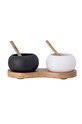 Bloomingville Контейнер для спецій з ложкою (2-pack) 82052509 чорний AA00