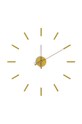 Balvi - Nástenné hodiny žltá 26998.