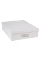 Bigso Box of Sweden pudełko do przechowywania Oskar biały
