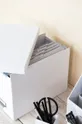 biela Bigso Box of Sweden - Organizér na doklady Johan