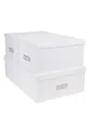 fehér Bigso Box of Sweden - tároló dobozok Inge (3 db) Uniszex