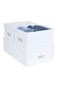 Bigso Box of Sweden - Sada úložných krabíc Inge (3-pak) biela 811345541