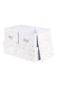 Bigso Box of Sweden zestaw pudełek do przechowywania Inge (3-pack) 811387762 żółty AA00