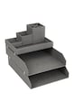 Bigso Box of Sweden - Organizer pentru documente Hakan gri 7892C6401N