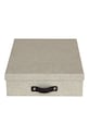 Bigso Box of Sweden Коробка для зберігання Oskar 9451C5549LEA648 бежевий AA00