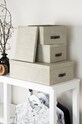 Bigso Box of Sweden - set de cutii de depozitare Inge (3-pack) 8113C5549LEA648