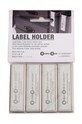 Bigso Box of Sweden набір вертикальних етикеток (4-pack) 0957SATX4 сірий AA00