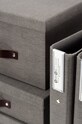 Вітальня та спальня Bigso Box of Sweden набір вертикальних етикеток (4-pack) 0957SATX4 сірий