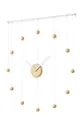 λευκό Umbra ρολόι τοίχου Unisex