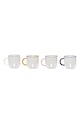 Hübsch Set cani (4-pack) multicolor 660915