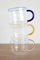 Hübsch zestaw kubków (4-pack) 660915 multicolor AA00