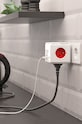 PowerCube Splitter modular PowerCube Original USB RED 2202RD/FROUPC rosu AA00