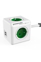 PowerCube Splitter modular PowerCube Extended USB 1,5 verde 2402GN/FREUPC