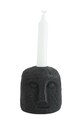 Madam Stoltz Sfesnic decorativ E1896.L50C4 negru AA00