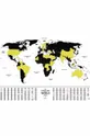 1DEA.me χάρτης-ξυστό Travel Map - Glow World