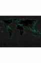 1DEA.me Скретч-карта Travel Map - Glow World