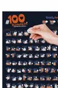 темно-синій 1DEA.me Скретч-плакат #100 BUCKETLIST KAMASUTRA EDITION