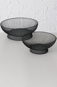 Boltze zestaw mis ozdobnych Balu (2-pack) 2027377 czarny AA00