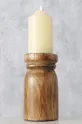 brązowy Boltze świecznik dekoracyjny Ilopa