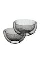Boltze σετ διακοσμητικών μπολ Seoul (2-pack) μαύρο 4053300