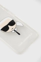 Etui za telefon Karl Lagerfeld srebrna