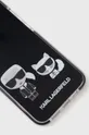 Karl Lagerfeld etui na telefon iPhone 13 KLHCP13MTPEKCK czarny