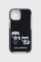 Karl Lagerfeld etui na telefon iPhone 13 mini KLHCP13STPEKCK na telefon czarny KLHCP13STPEKCK