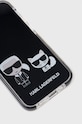 Karl Lagerfeld etui na telefon iPhone 13 mini KLHCP13STPEKCK KLHCP13STPEKCK czarny AA00