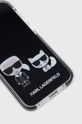 Karl Lagerfeld etui na telefon iPhone 13 mini KLHCP13STPEKCK czarny