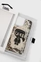 Karl Lagerfeld etui na telefon iPhone 13 Pro Max KLHCP13XLGGKBK Materiał syntetyczny