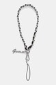 Брелок для телефону Guess Zawieszka чорний GUSTSASSK