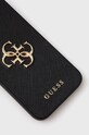 Obal na telefon Guess Iphone 12 Pro Max 6,7 GUHCP12LSA4GGBK černá AA00