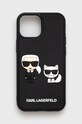 Karl Lagerfeld etui na telefon iPhone 13 mini 5,4 KLHCP13S3DRKCK na telefon czarny KLHCP13S3DRKCK