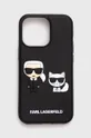 чёрный Чехол на телефон Karl Lagerfeld Iphone 13 Pro / 13 6,1 Unisex