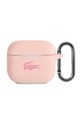 Чехол для airpod Lacoste Airpods 3 Cover розовый LCA3SI