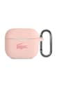 Чохол для airpod Lacoste Airpods 3 Cover рожевий LCA3SI